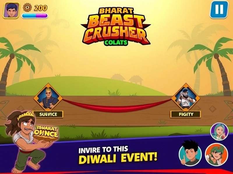 Bharat Beast Crusher Gameplay Screenshot